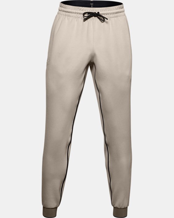 Men's UA RUSH™ Pants, Brown, pdpMainDesktop image number 3